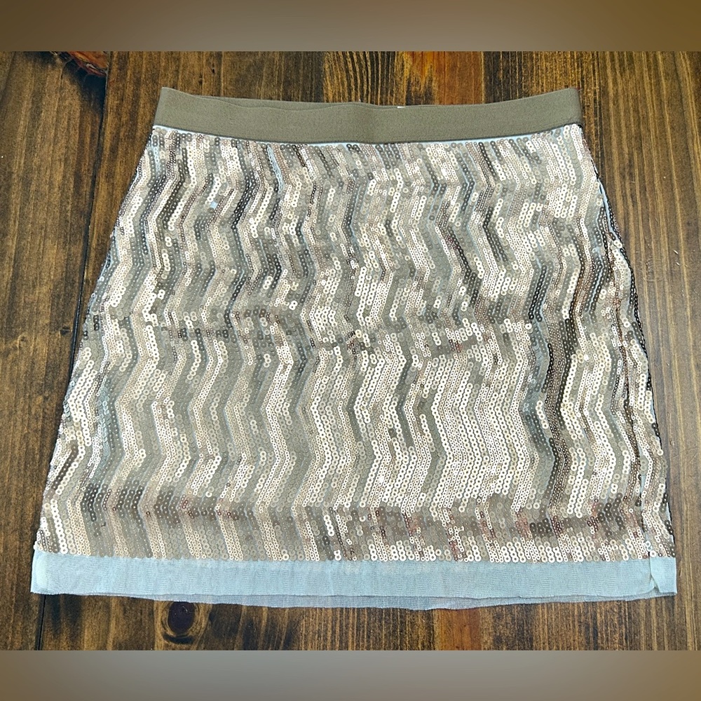 Chelsea & Violet sequence mini skirt size XS